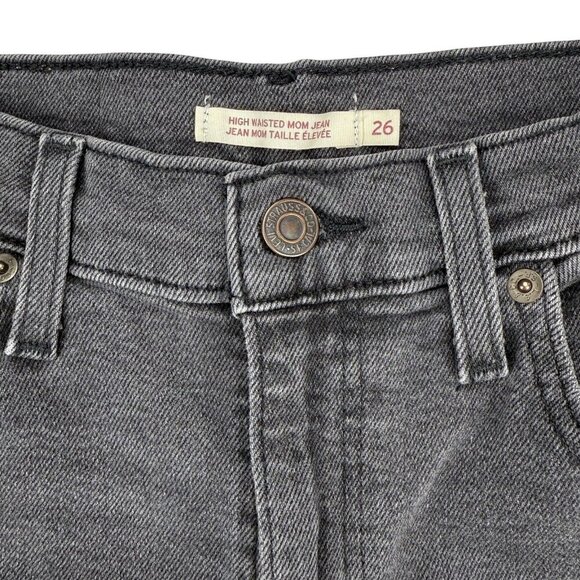 Levi's High-Waisted Mom Jean In Say No Go Size 26 - Picture 4 of 6
